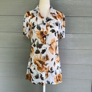 Sandro Paris Floral Blouse